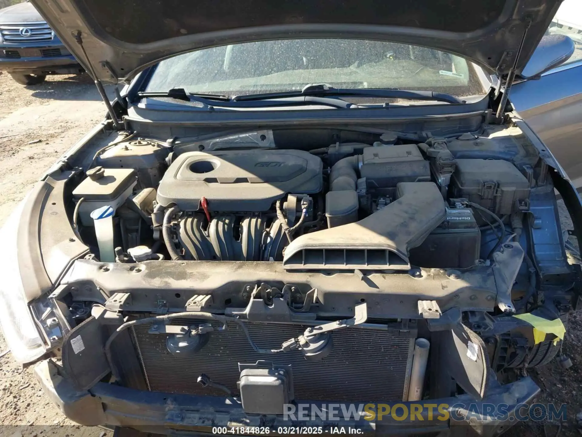 10 Photograph of a damaged car 5NPE34AF2KH772044 HYUNDAI SONATA 2019
