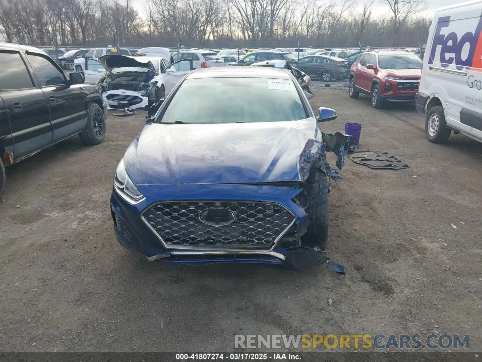 12 Photograph of a damaged car 5NPE34AF2KH772139 HYUNDAI SONATA 2019
