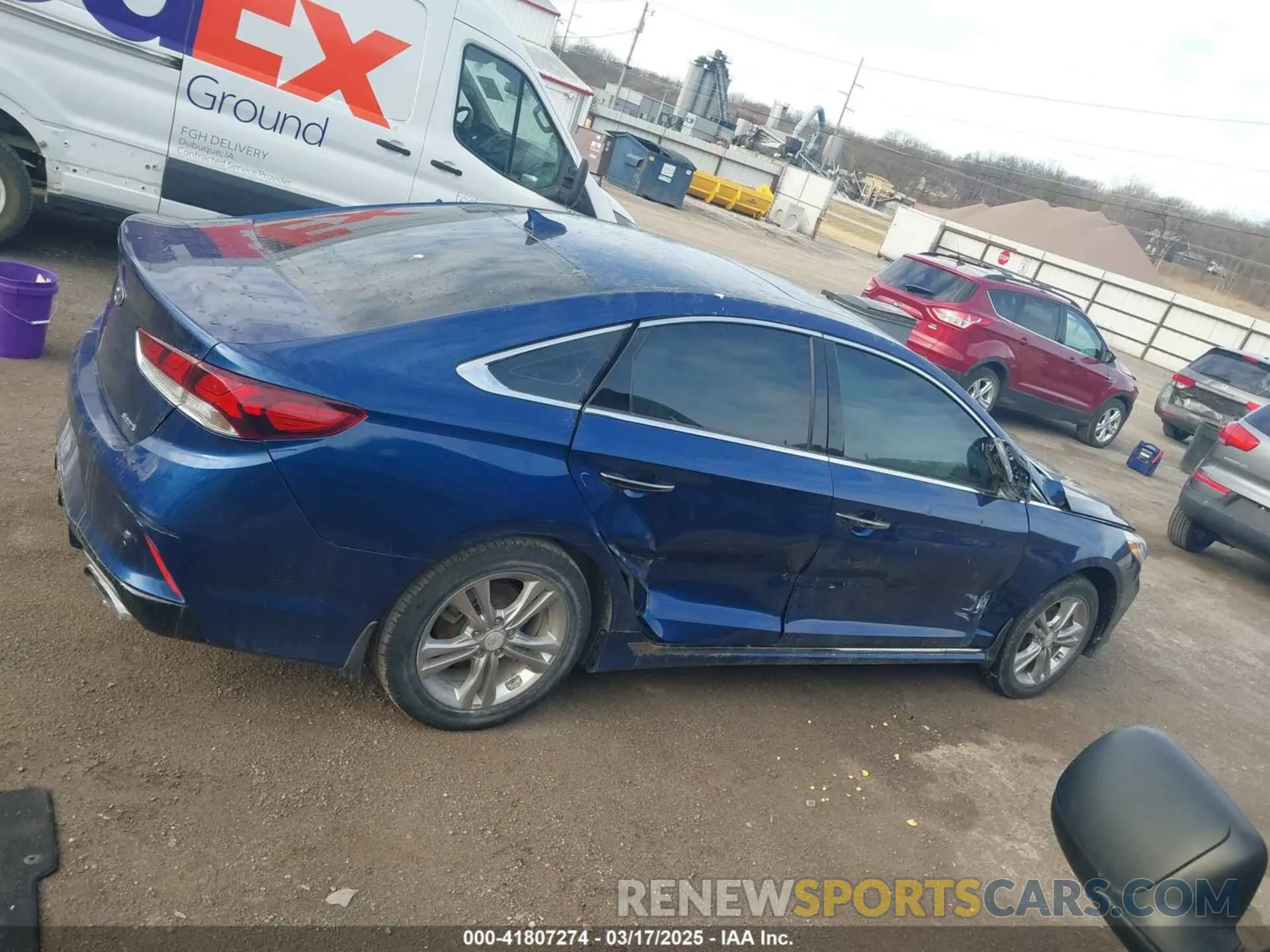 13 Photograph of a damaged car 5NPE34AF2KH772139 HYUNDAI SONATA 2019