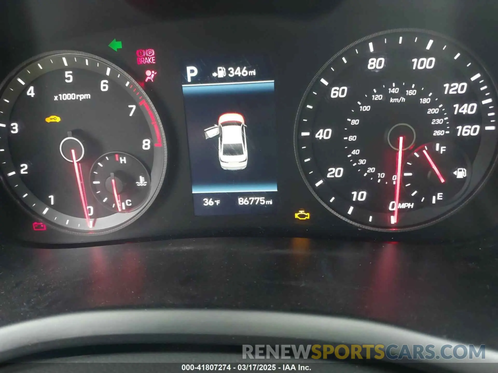 7 Photograph of a damaged car 5NPE34AF2KH772139 HYUNDAI SONATA 2019