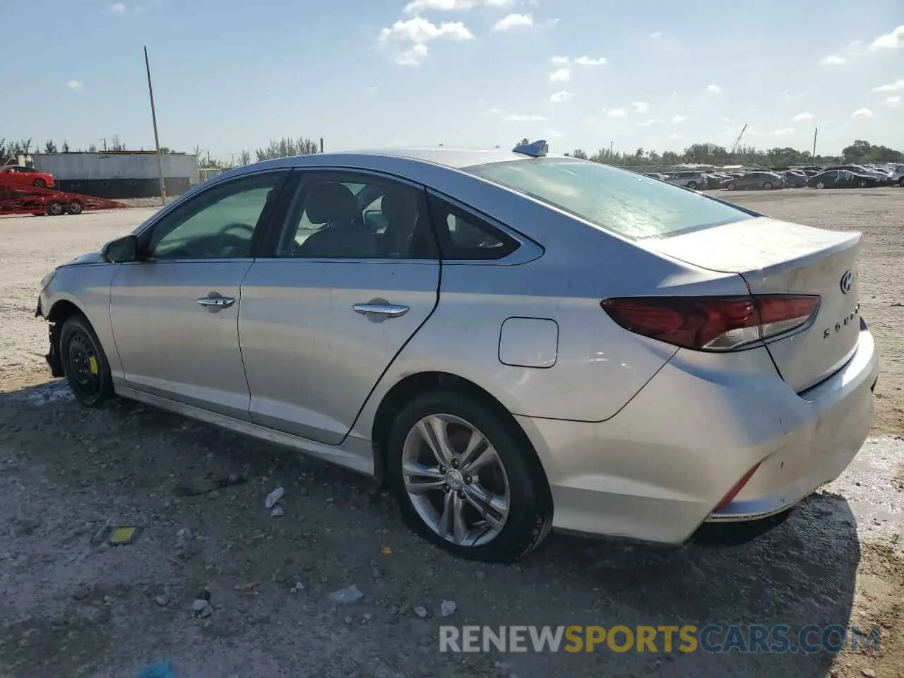2 Photograph of a damaged car 5NPE34AF2KH773887 HYUNDAI SONATA 2019