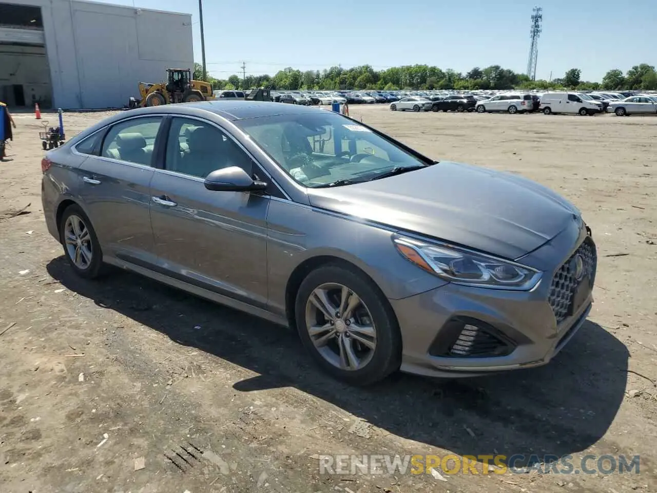 4 Photograph of a damaged car 5NPE34AF2KH775414 HYUNDAI SONATA 2019
