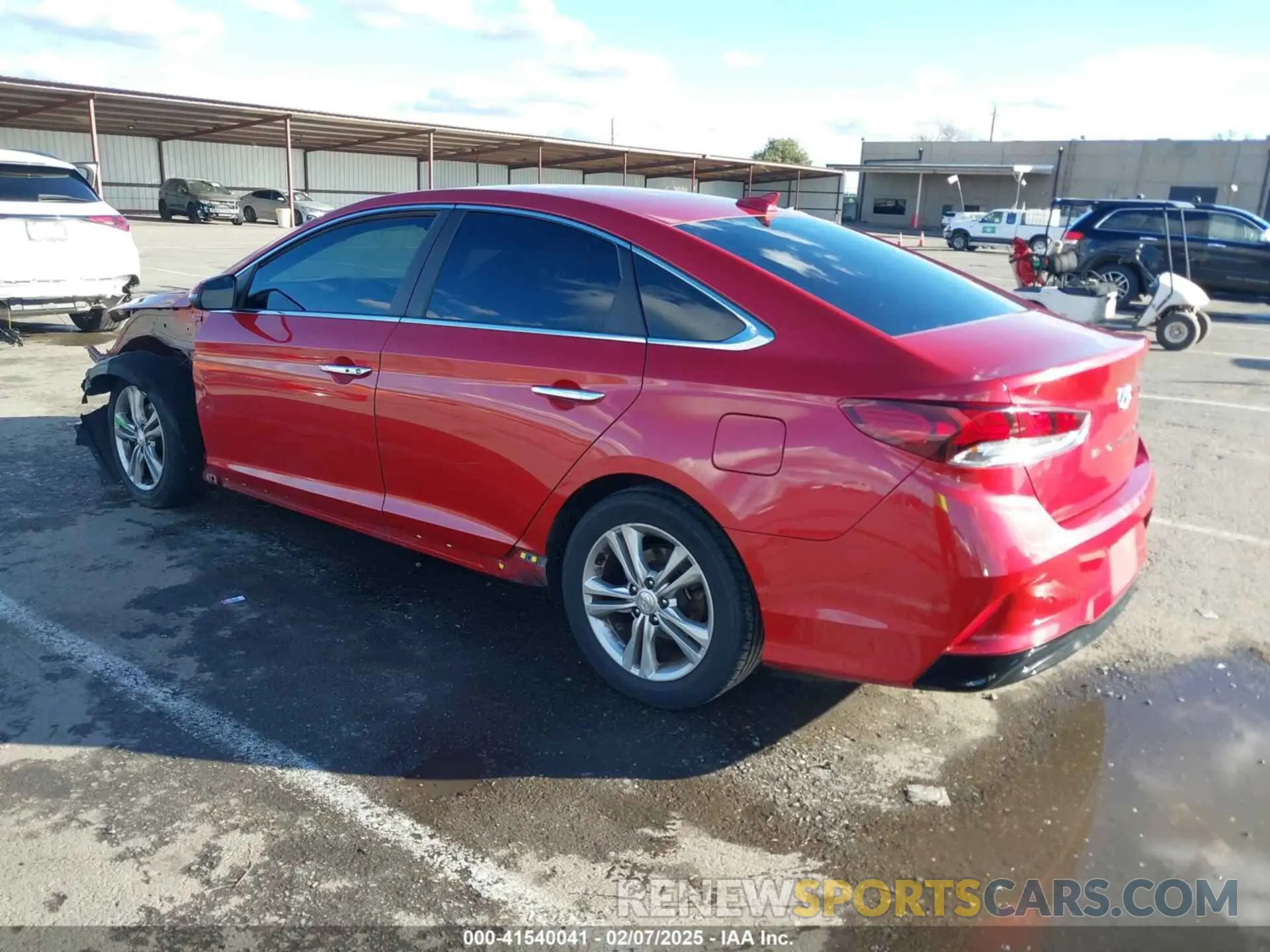 3 Photograph of a damaged car 5NPE34AF2KH787482 HYUNDAI SONATA 2019