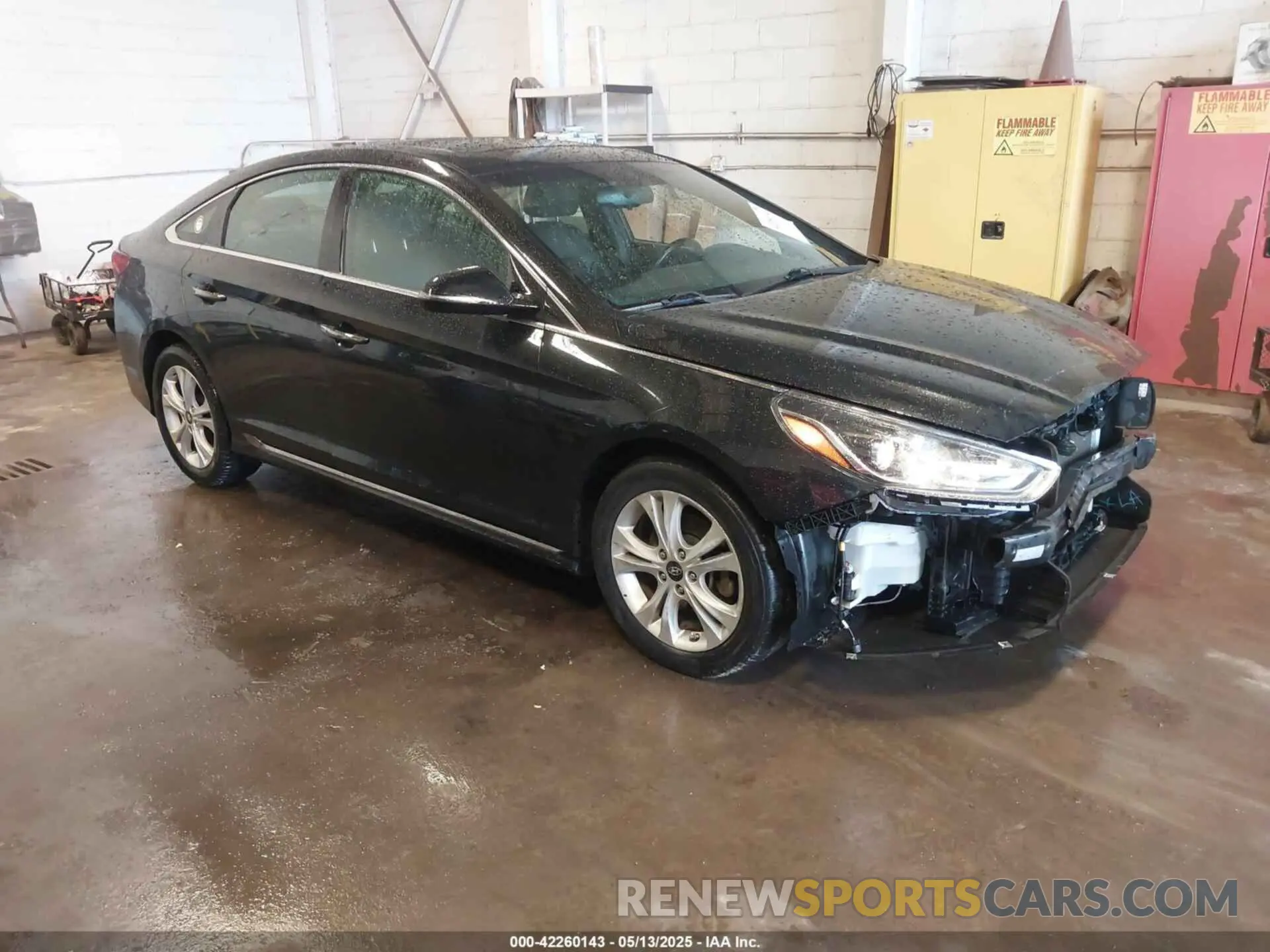 1 Photograph of a damaged car 5NPE34AF2KH795453 HYUNDAI SONATA 2019