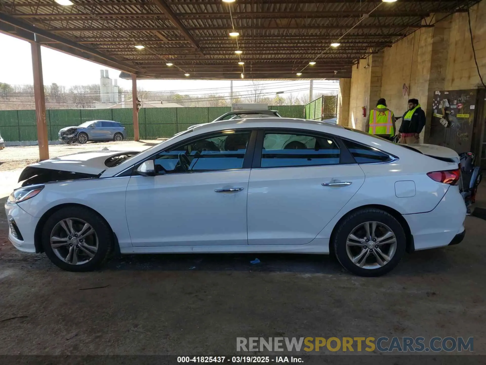 14 Photograph of a damaged car 5NPE34AF2KH806872 HYUNDAI SONATA 2019