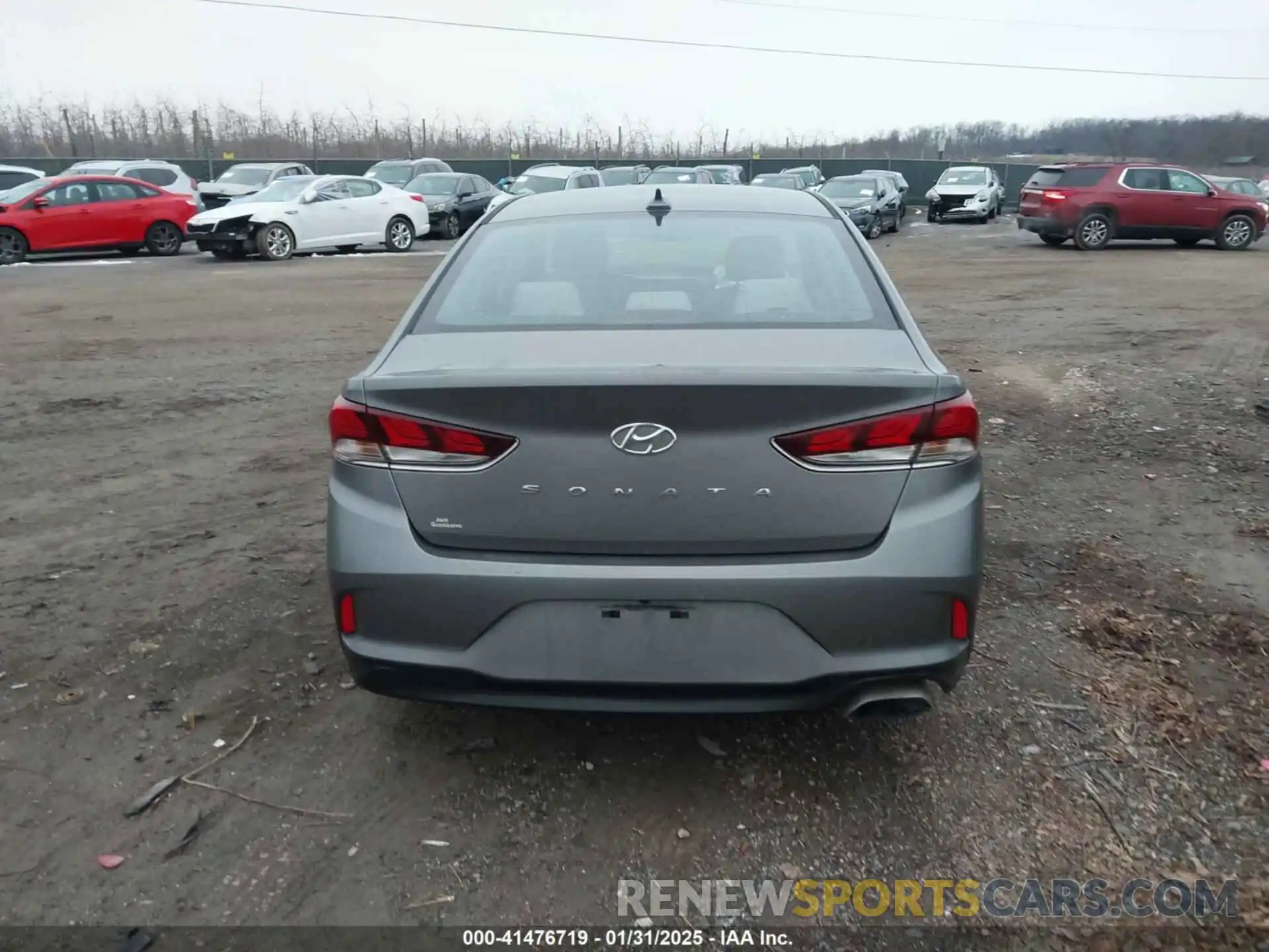 16 Photograph of a damaged car 5NPE34AF2KH809108 HYUNDAI SONATA 2019