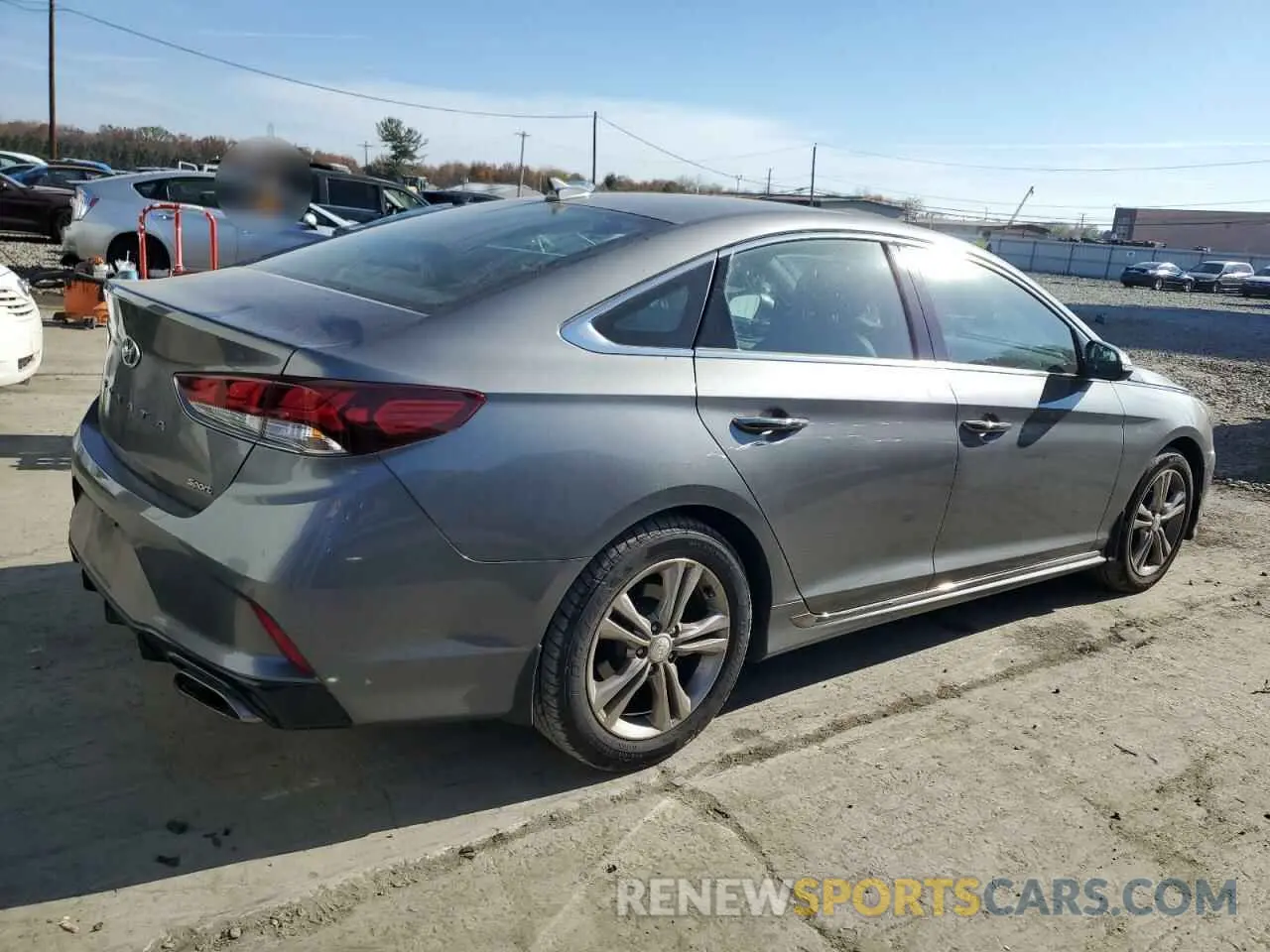 3 Photograph of a damaged car 5NPE34AF2KH811165 HYUNDAI SONATA 2019