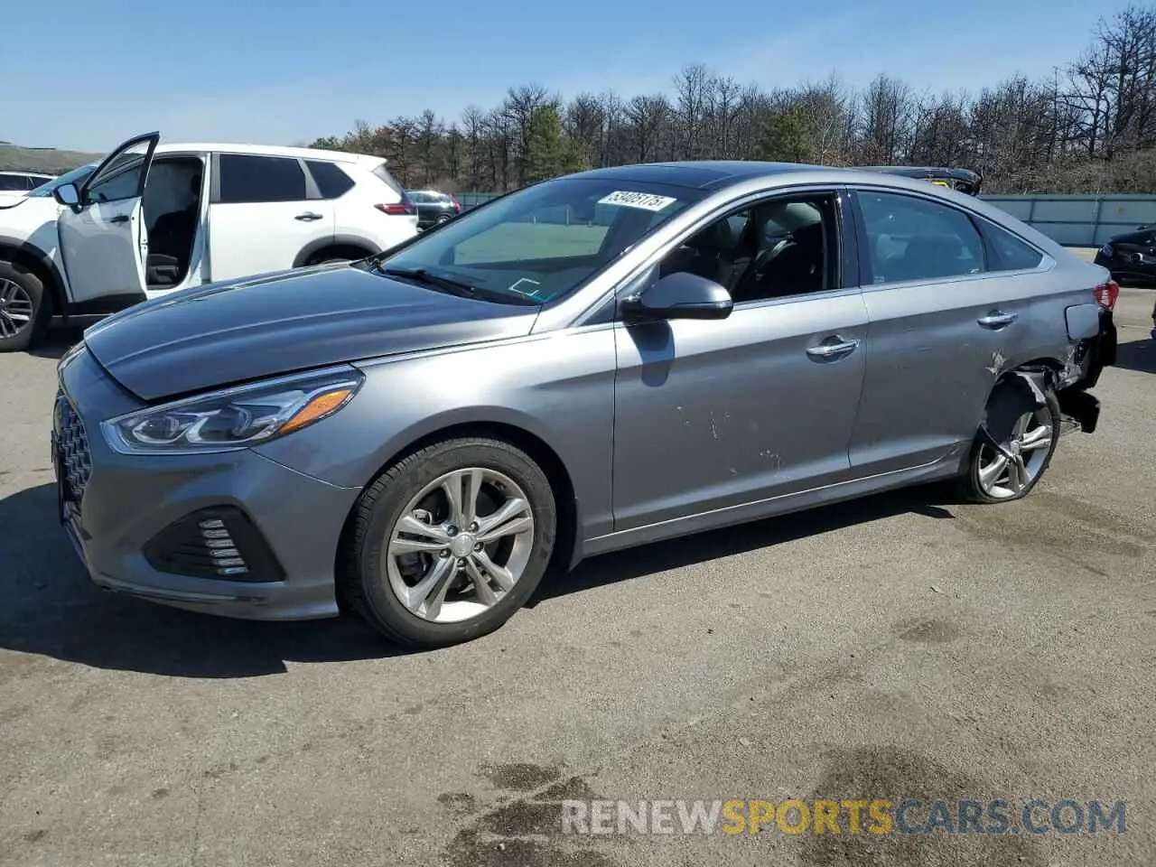 1 Photograph of a damaged car 5NPE34AF2KH812512 HYUNDAI SONATA 2019