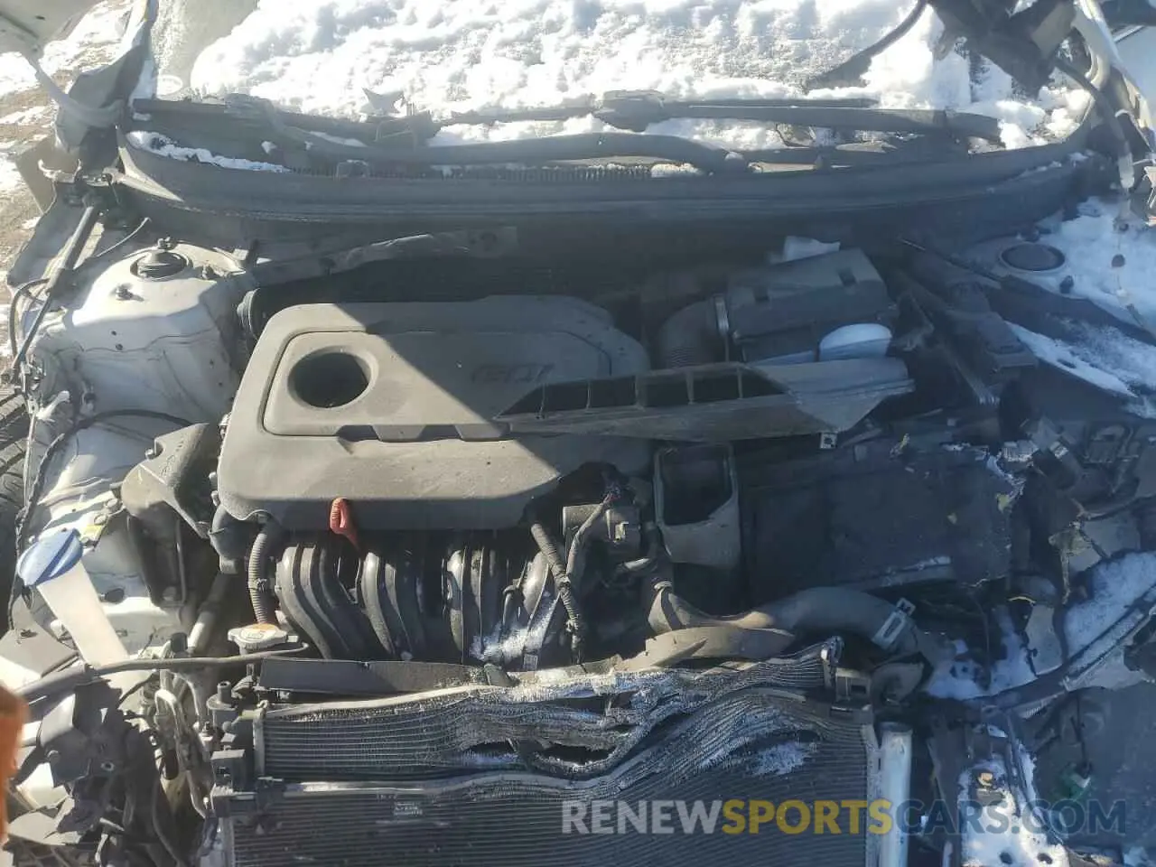 12 Photograph of a damaged car 5NPE34AF3KH738243 HYUNDAI SONATA 2019