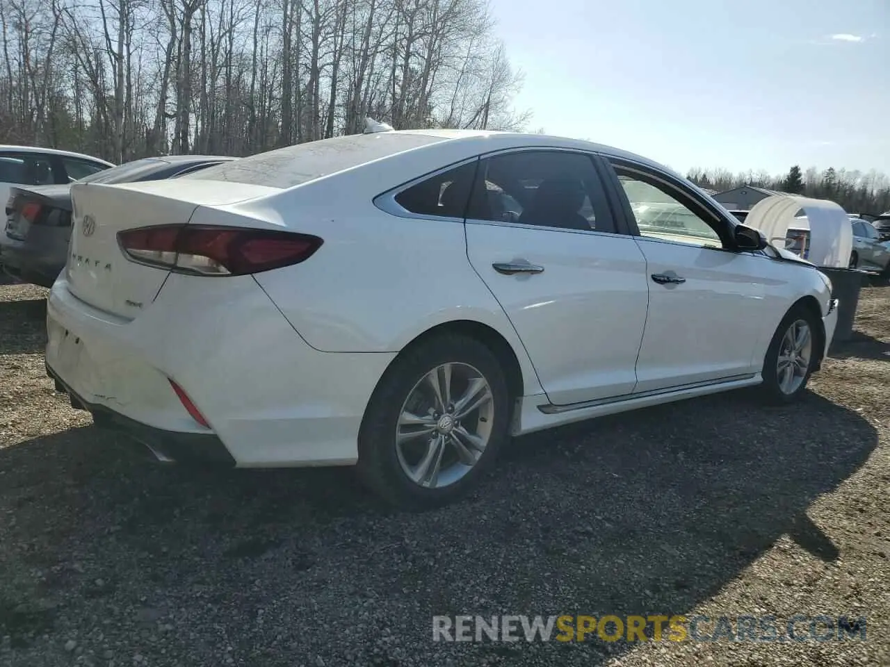 3 Photograph of a damaged car 5NPE34AF3KH747637 HYUNDAI SONATA 2019