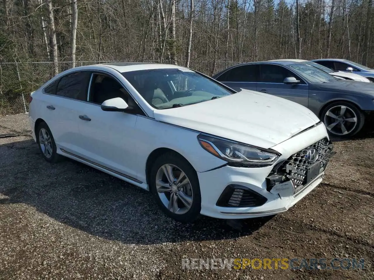 4 Photograph of a damaged car 5NPE34AF3KH747637 HYUNDAI SONATA 2019