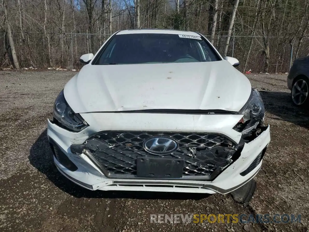 5 Photograph of a damaged car 5NPE34AF3KH747637 HYUNDAI SONATA 2019