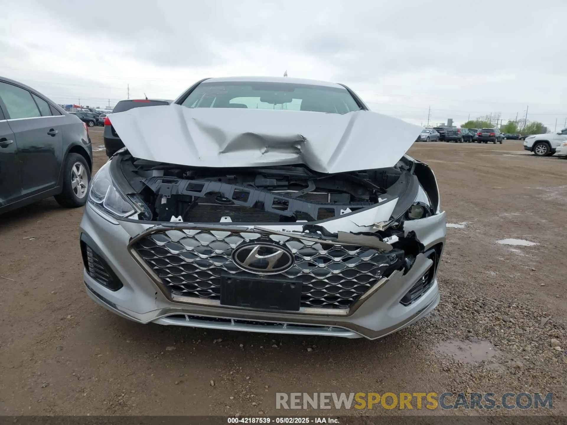 12 Photograph of a damaged car 5NPE34AF3KH753809 HYUNDAI SONATA 2019