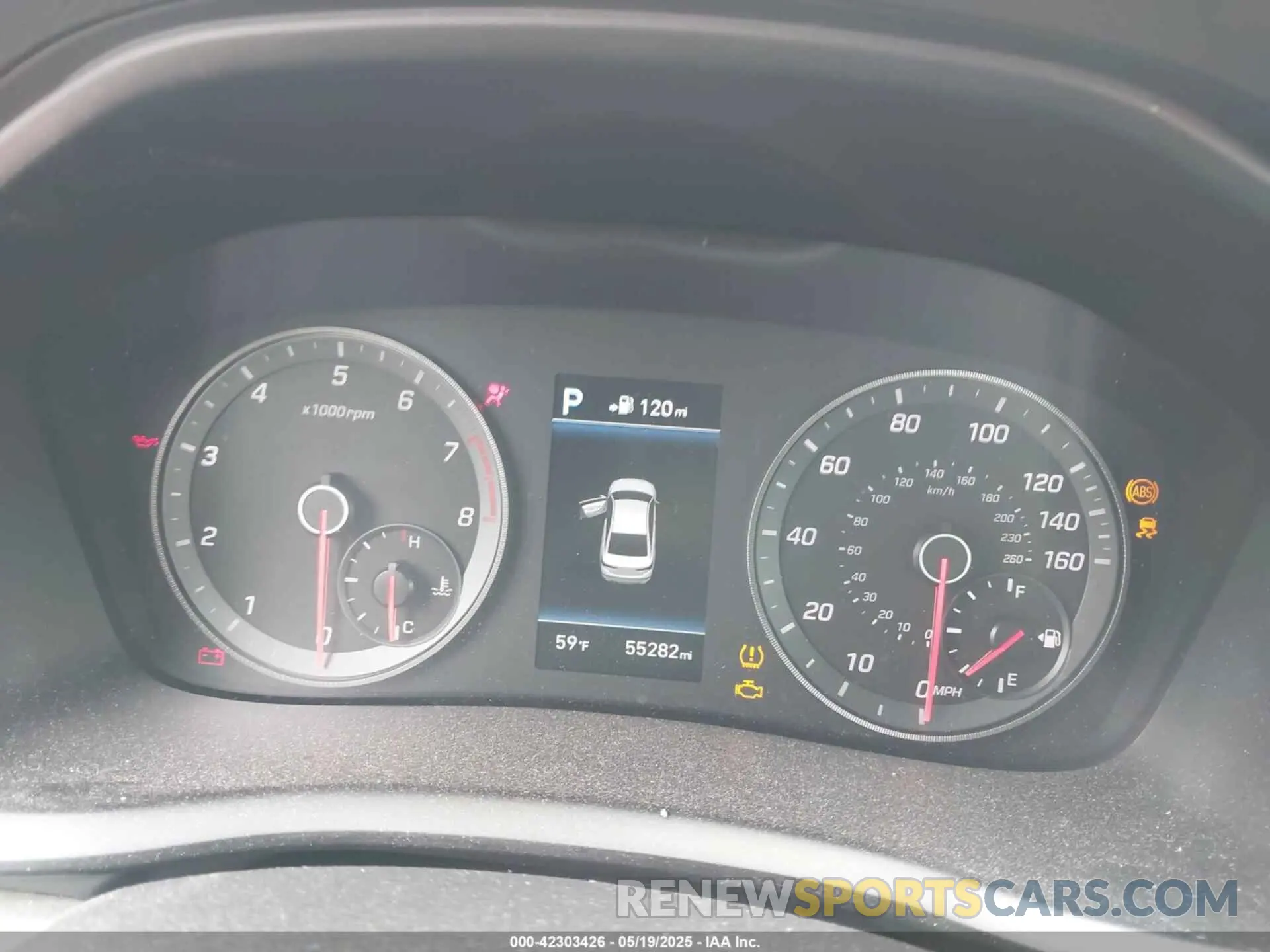 7 Photograph of a damaged car 5NPE34AF3KH758220 HYUNDAI SONATA 2019