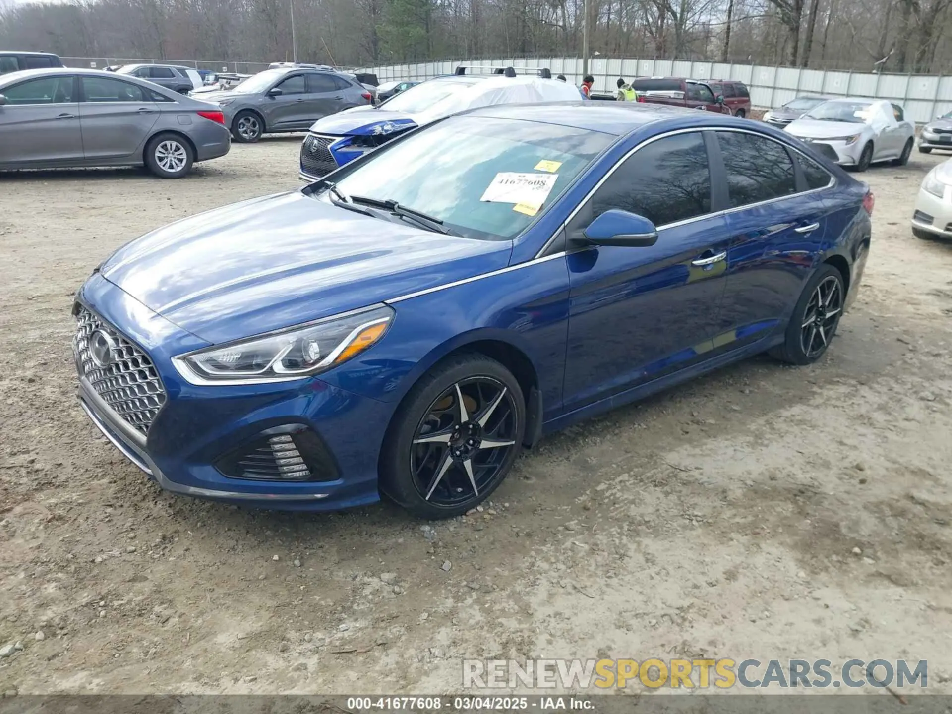 2 Photograph of a damaged car 5NPE34AF3KH766494 HYUNDAI SONATA 2019