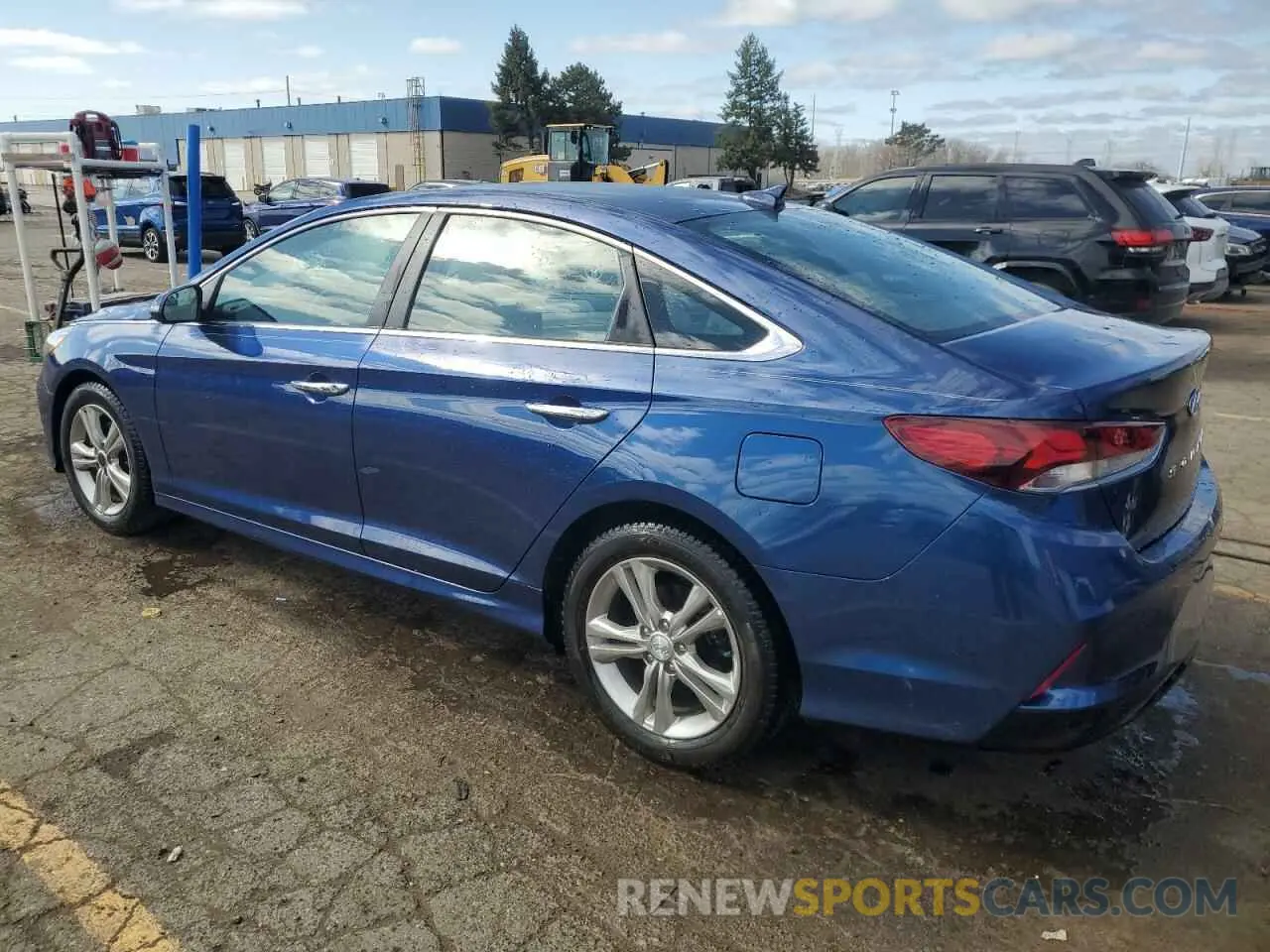 2 Photograph of a damaged car 5NPE34AF3KH771291 HYUNDAI SONATA 2019
