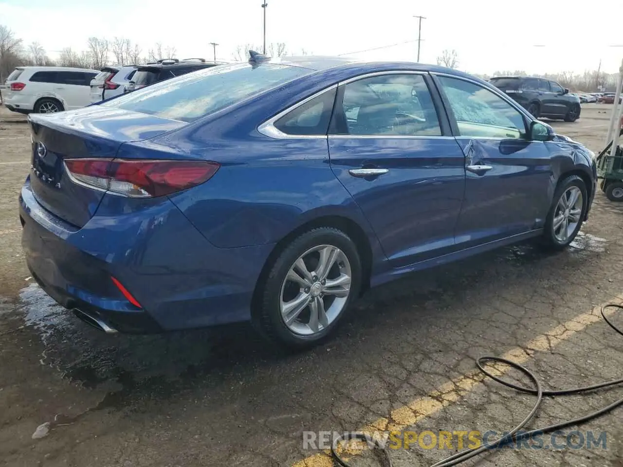 3 Photograph of a damaged car 5NPE34AF3KH771291 HYUNDAI SONATA 2019