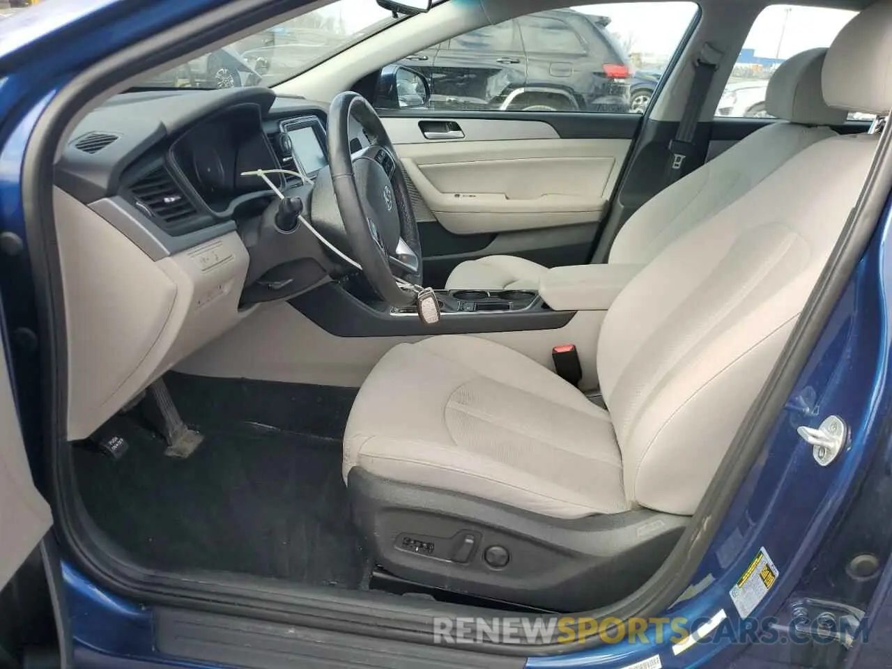 7 Photograph of a damaged car 5NPE34AF3KH771291 HYUNDAI SONATA 2019