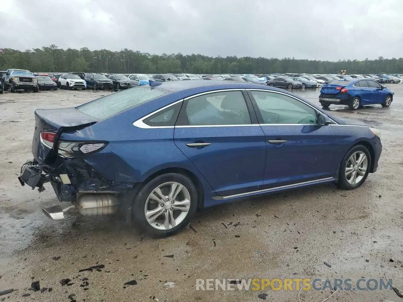 3 Photograph of a damaged car 5NPE34AF3KH785711 HYUNDAI SONATA 2019