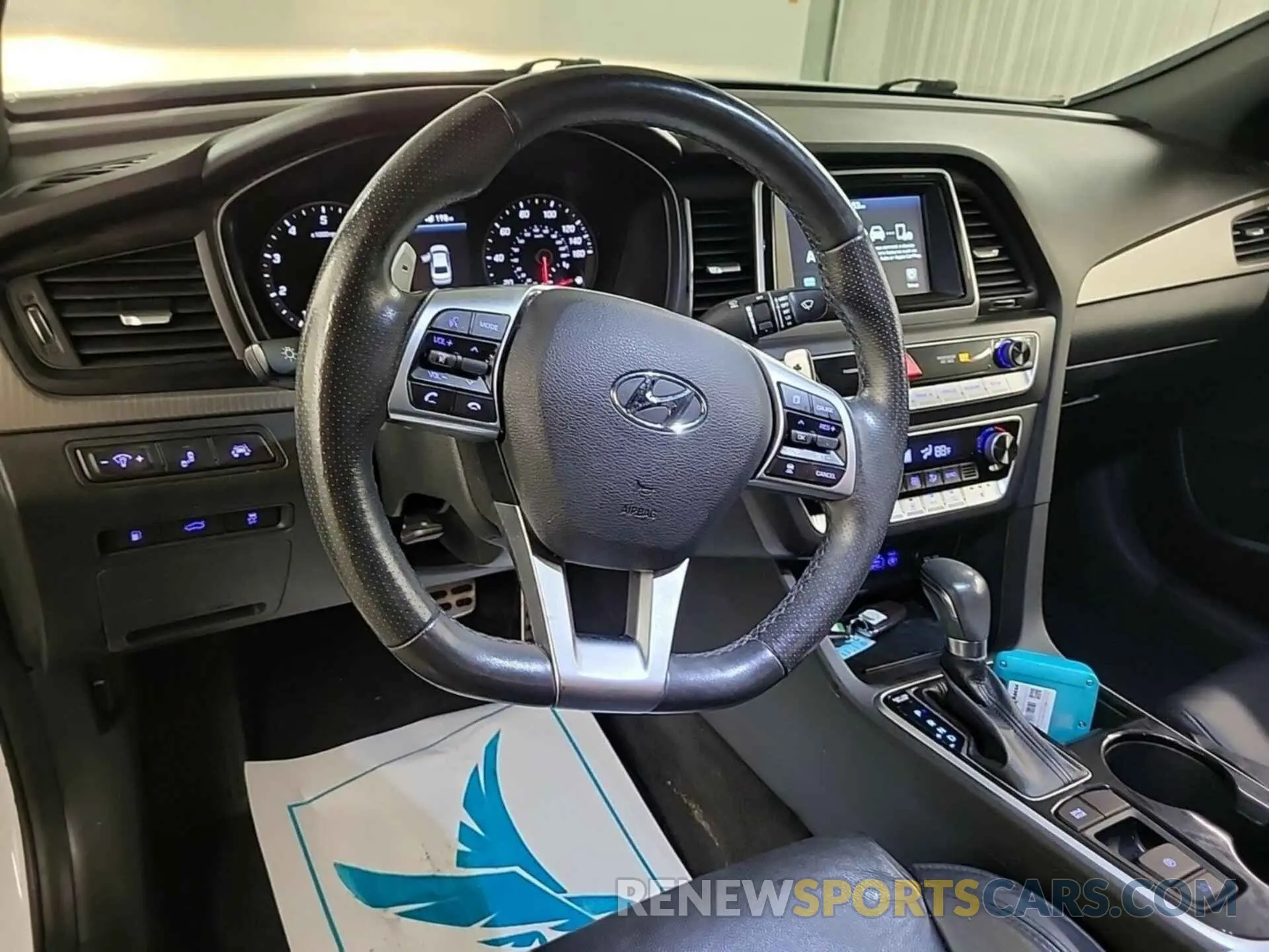 38 Photograph of a damaged car 5NPE34AF3KH808680 HYUNDAI SONATA 2019