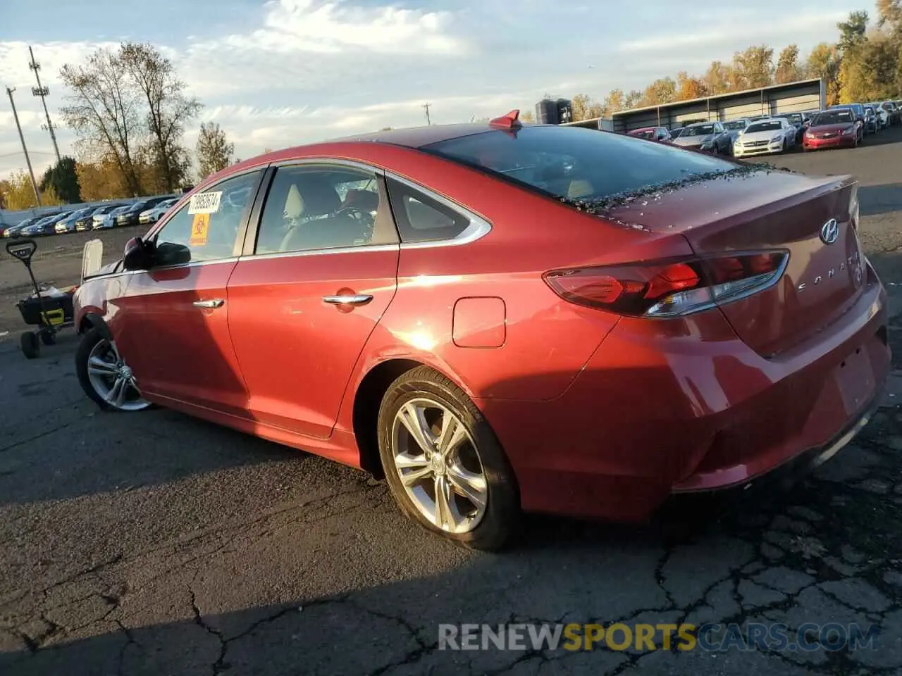 2 Photograph of a damaged car 5NPE34AF3KH820196 HYUNDAI SONATA 2019