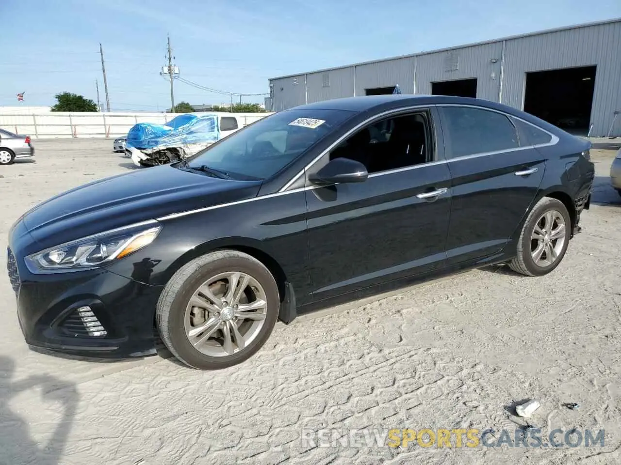 1 Photograph of a damaged car 5NPE34AF4KH741362 HYUNDAI SONATA 2019