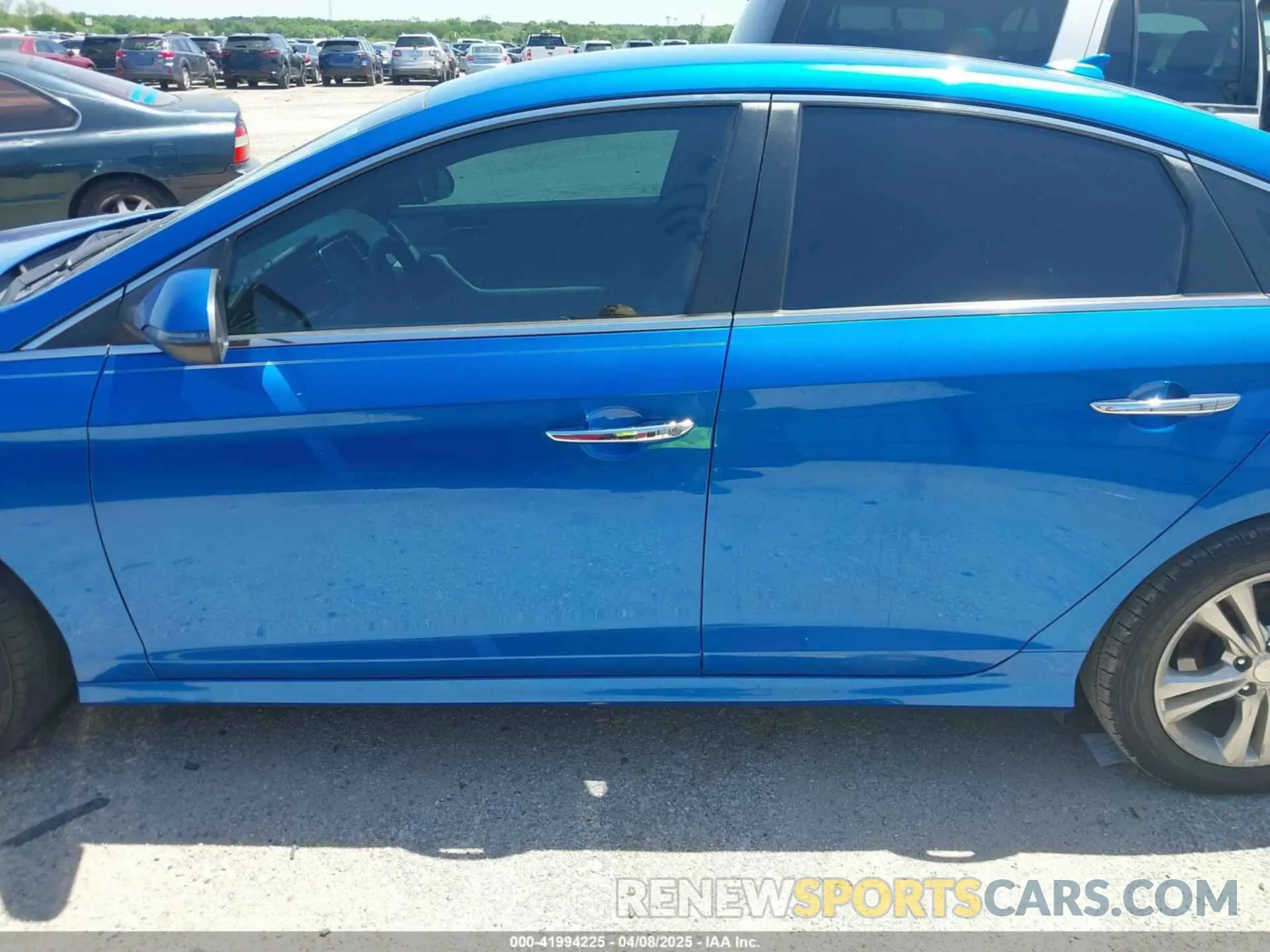 13 Photograph of a damaged car 5NPE34AF4KH748957 HYUNDAI SONATA 2019