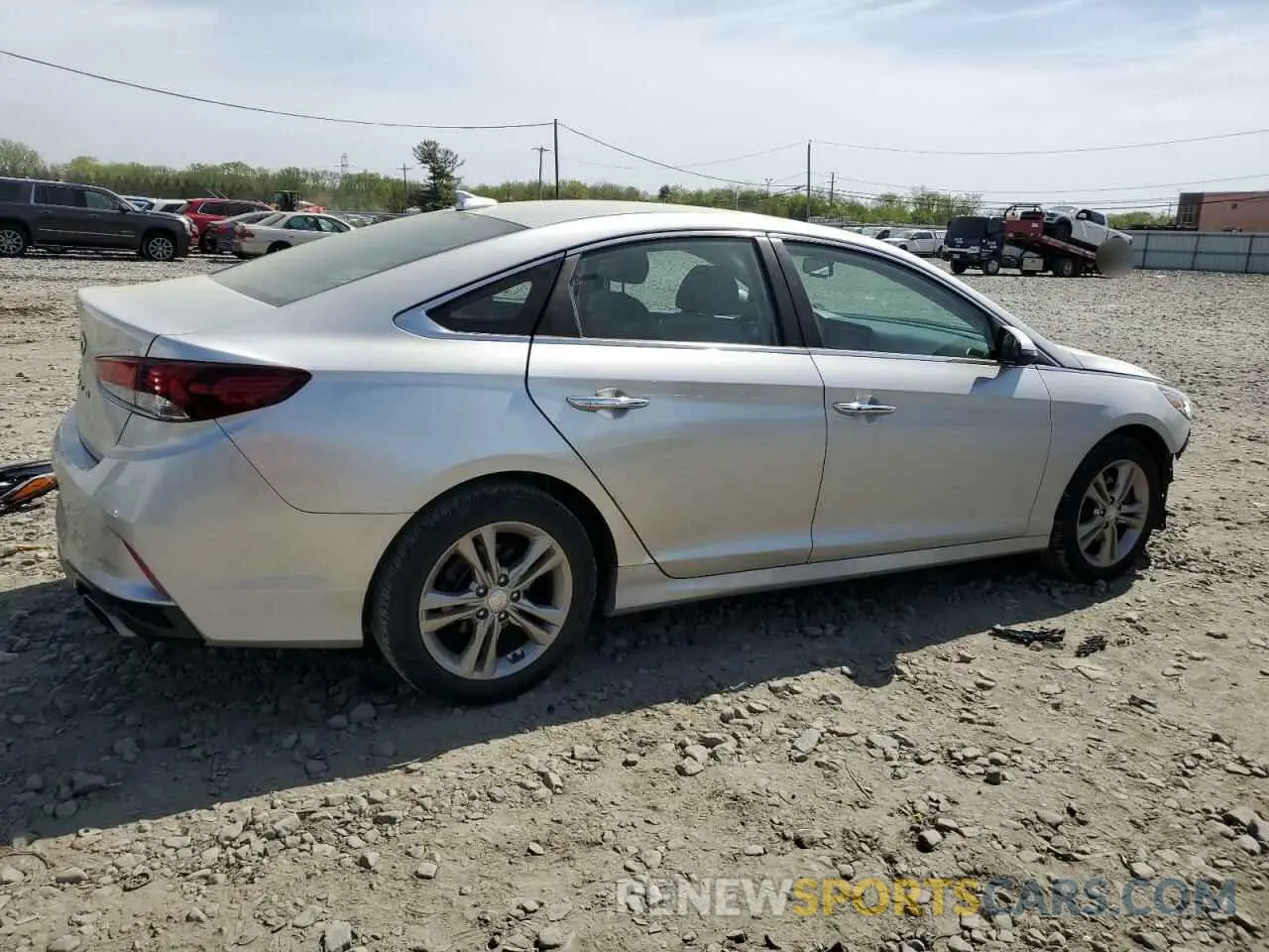 3 Photograph of a damaged car 5NPE34AF4KH756850 HYUNDAI SONATA 2019