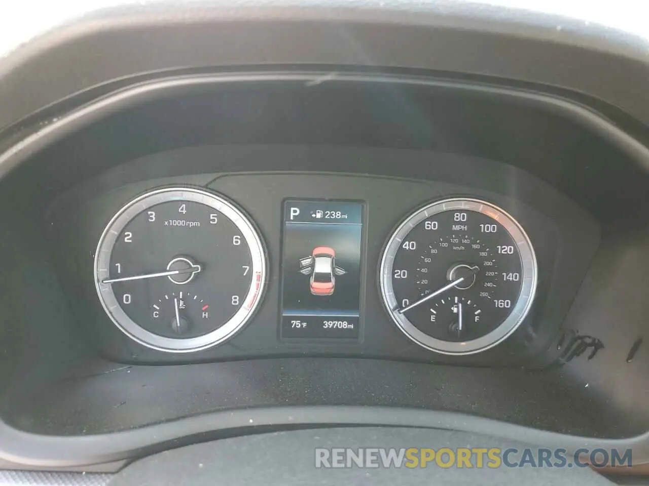 9 Photograph of a damaged car 5NPE34AF4KH756850 HYUNDAI SONATA 2019