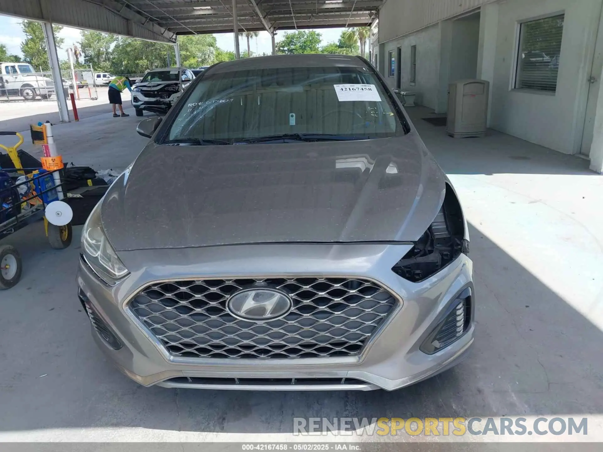 13 Photograph of a damaged car 5NPE34AF4KH764415 HYUNDAI SONATA 2019
