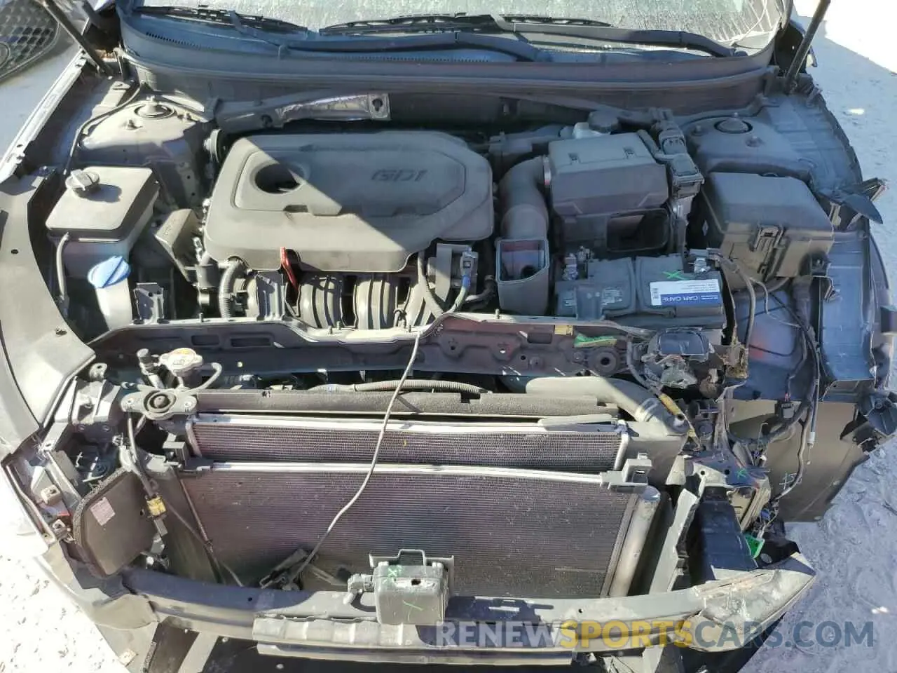 11 Photograph of a damaged car 5NPE34AF4KH767024 HYUNDAI SONATA 2019
