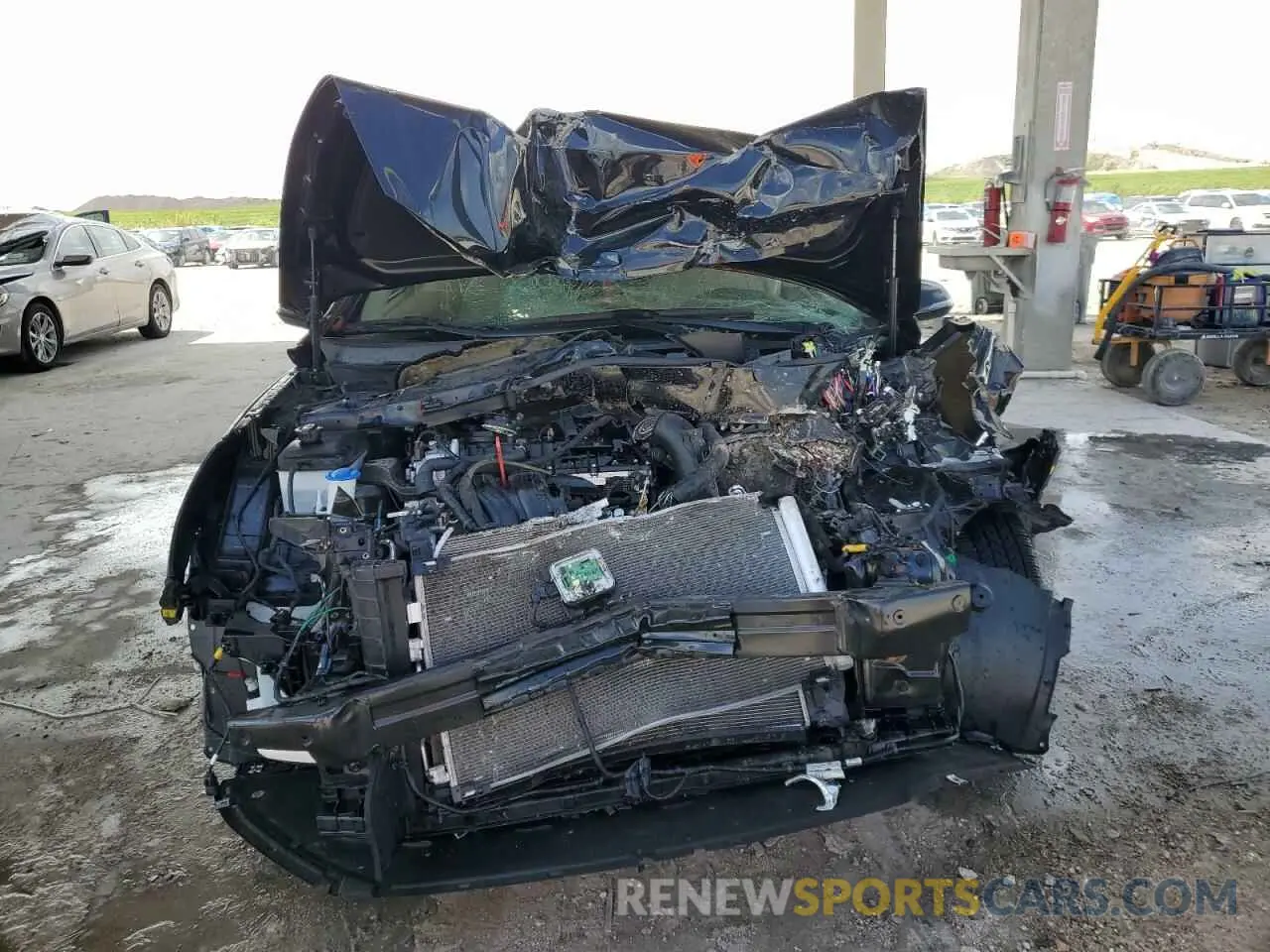 5 Photograph of a damaged car 5NPE34AF4KH776631 HYUNDAI SONATA 2019