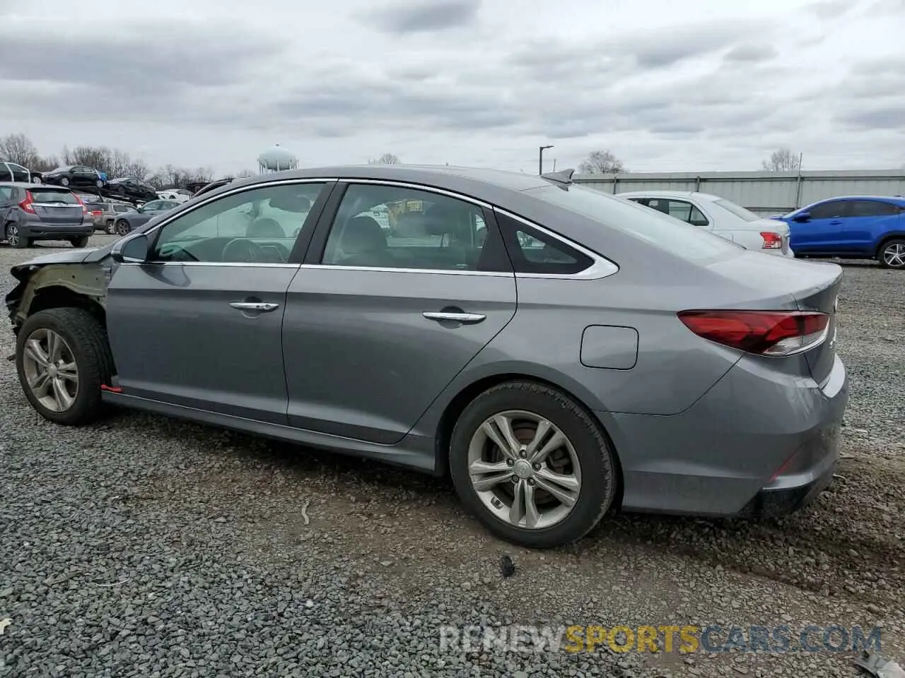 2 Photograph of a damaged car 5NPE34AF4KH781845 HYUNDAI SONATA 2019