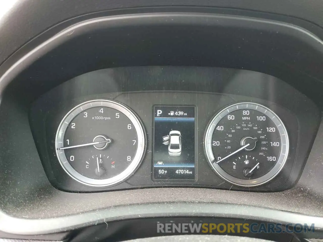 9 Photograph of a damaged car 5NPE34AF4KH781845 HYUNDAI SONATA 2019