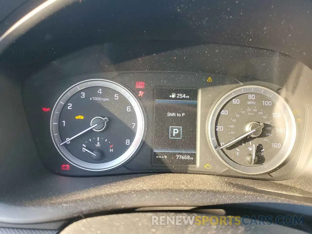 9 Photograph of a damaged car 5NPE34AF4KH793266 HYUNDAI SONATA 2019