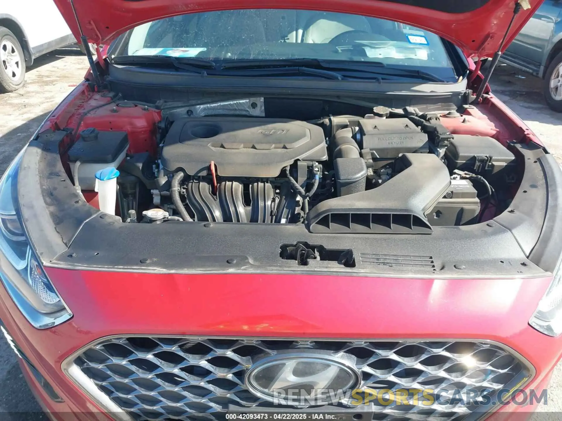 10 Photograph of a damaged car 5NPE34AF4KH796927 HYUNDAI SONATA 2019