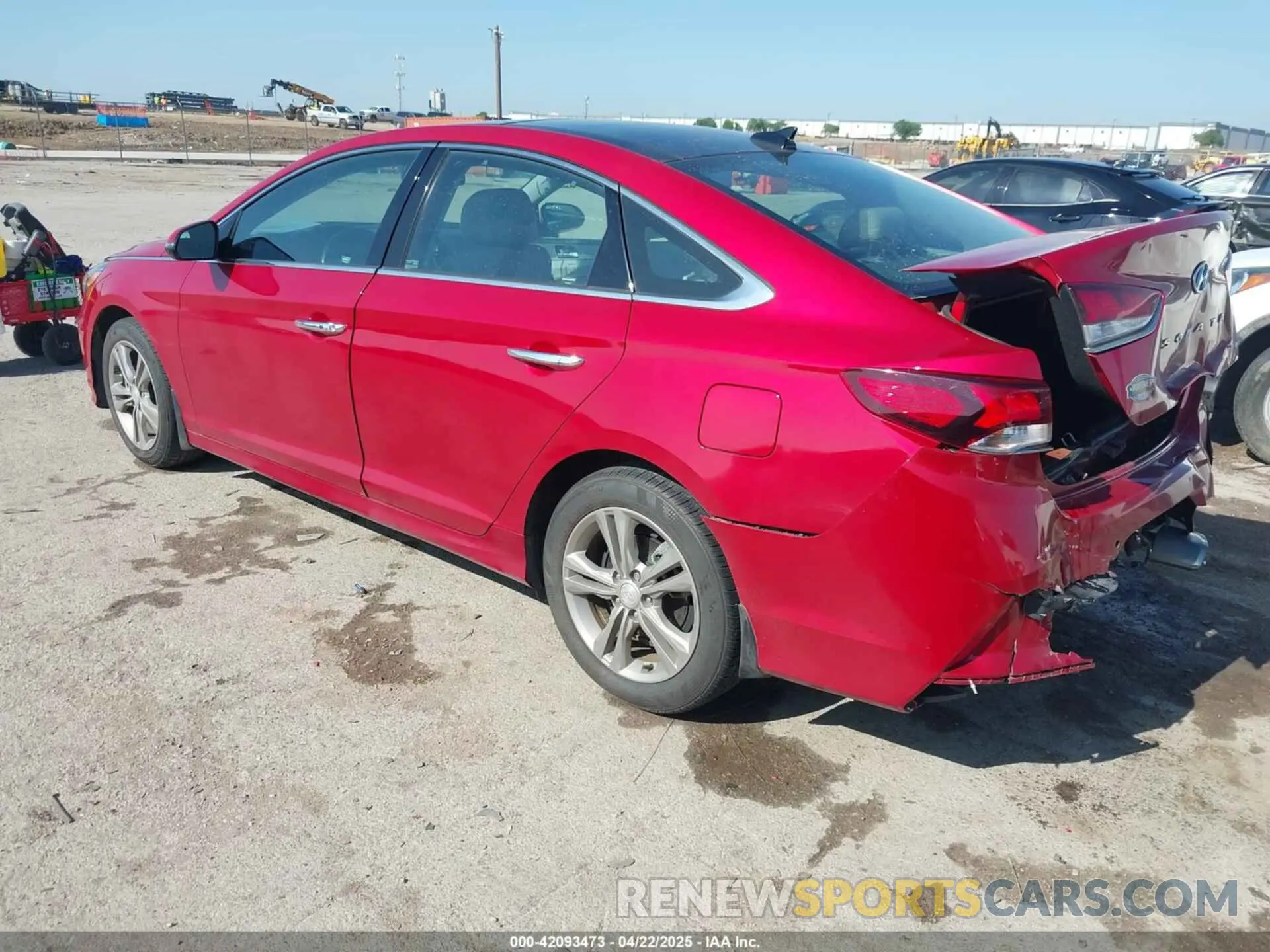 3 Photograph of a damaged car 5NPE34AF4KH796927 HYUNDAI SONATA 2019