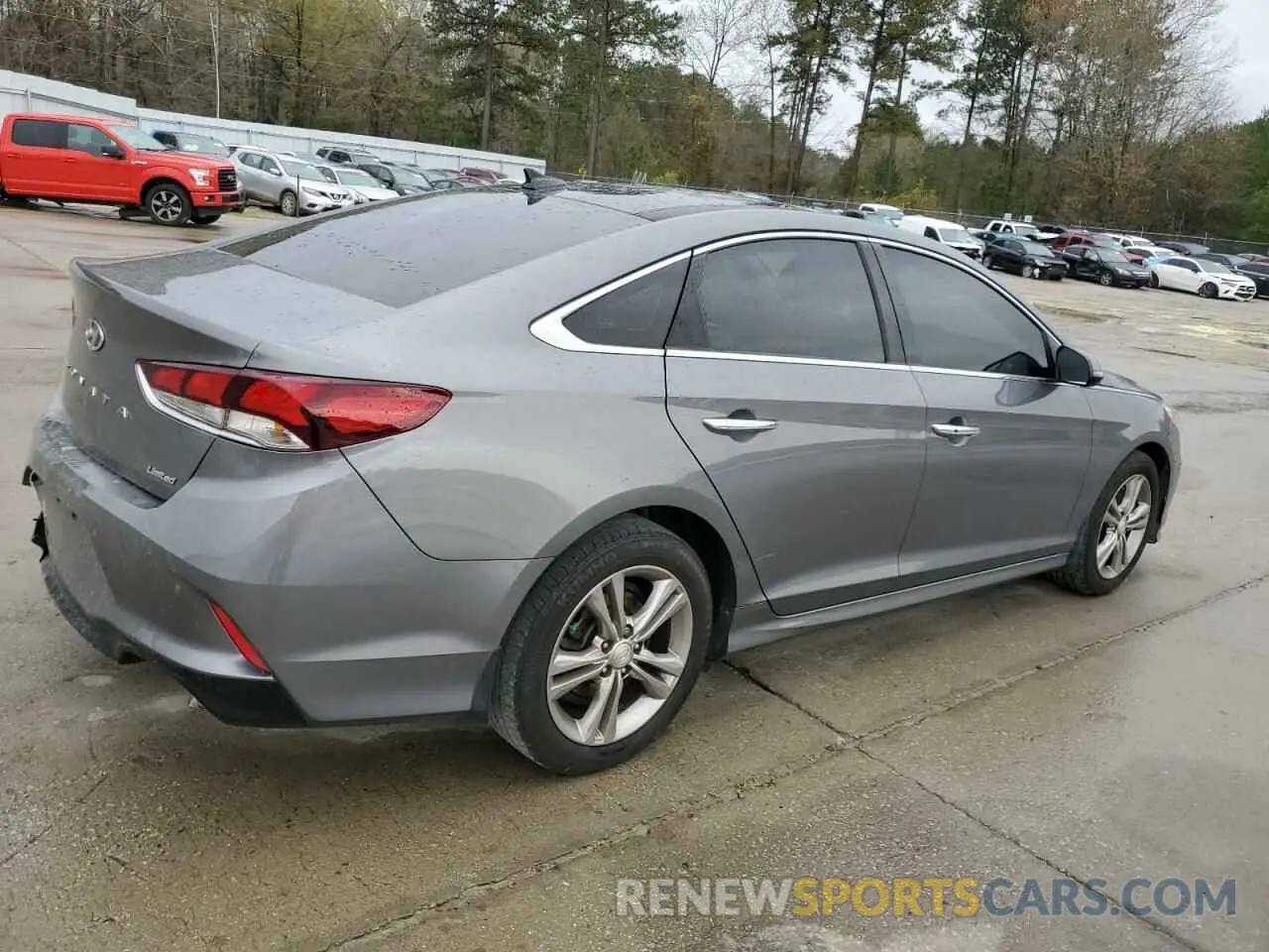 3 Photograph of a damaged car 5NPE34AF4KH800460 HYUNDAI SONATA 2019
