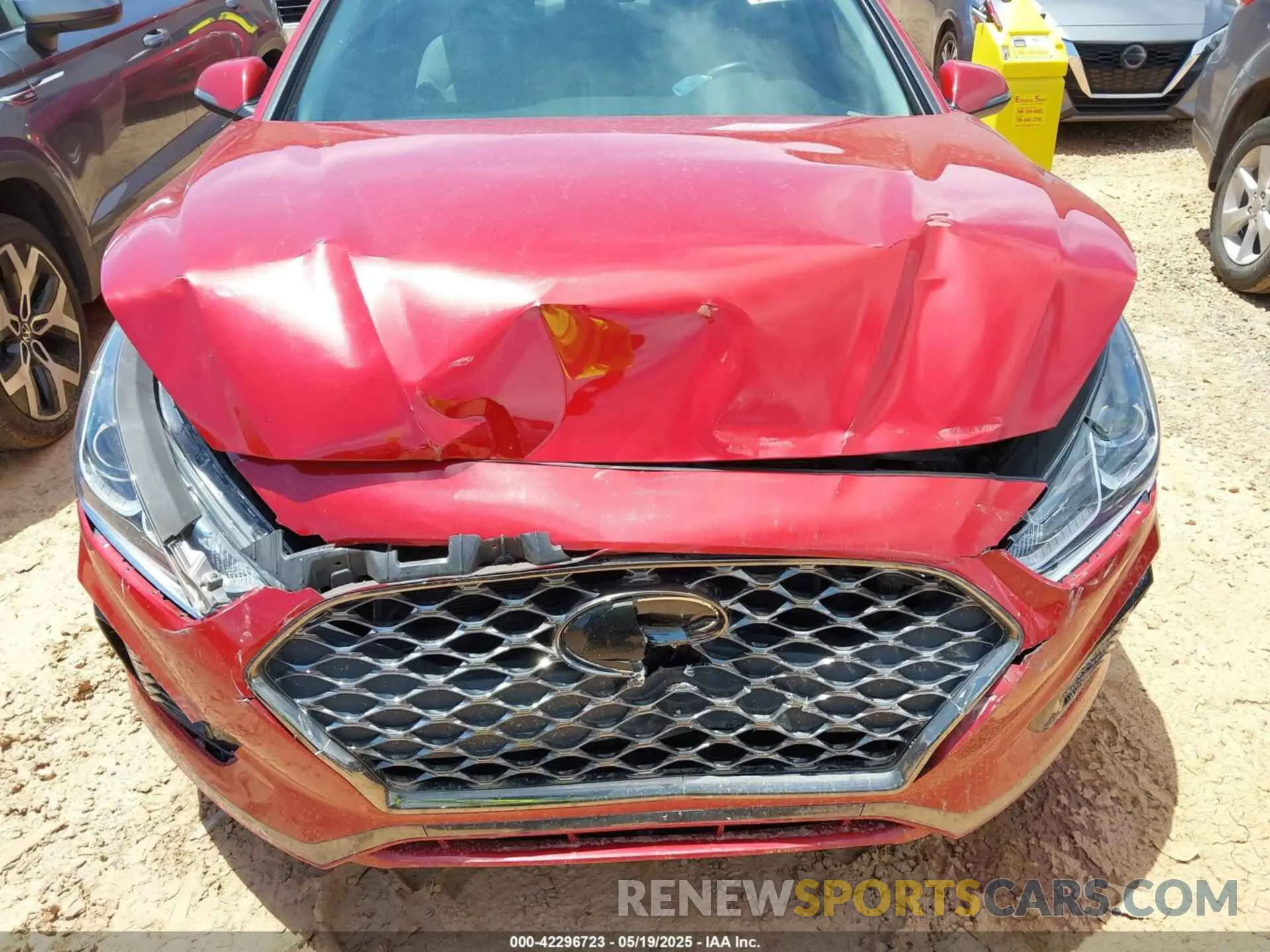 6 Photograph of a damaged car 5NPE34AF4KH802628 HYUNDAI SONATA 2019