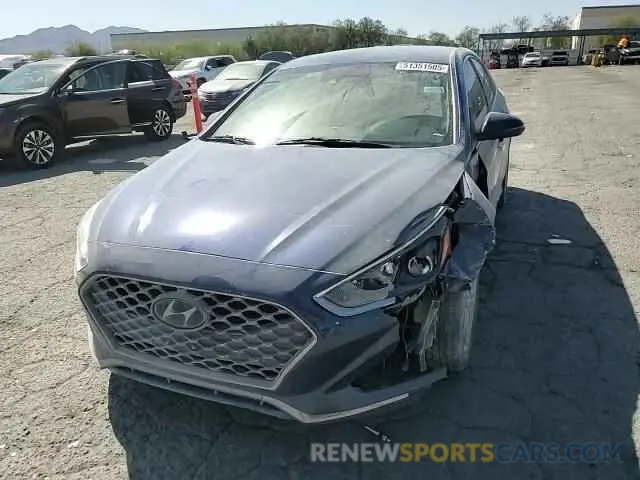 10 Photograph of a damaged car 5NPE34AF4KH807344 HYUNDAI SONATA 2019