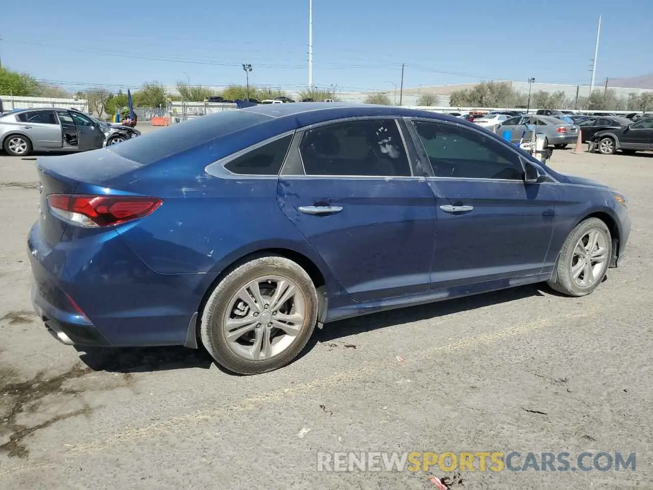 3 Photograph of a damaged car 5NPE34AF4KH807344 HYUNDAI SONATA 2019