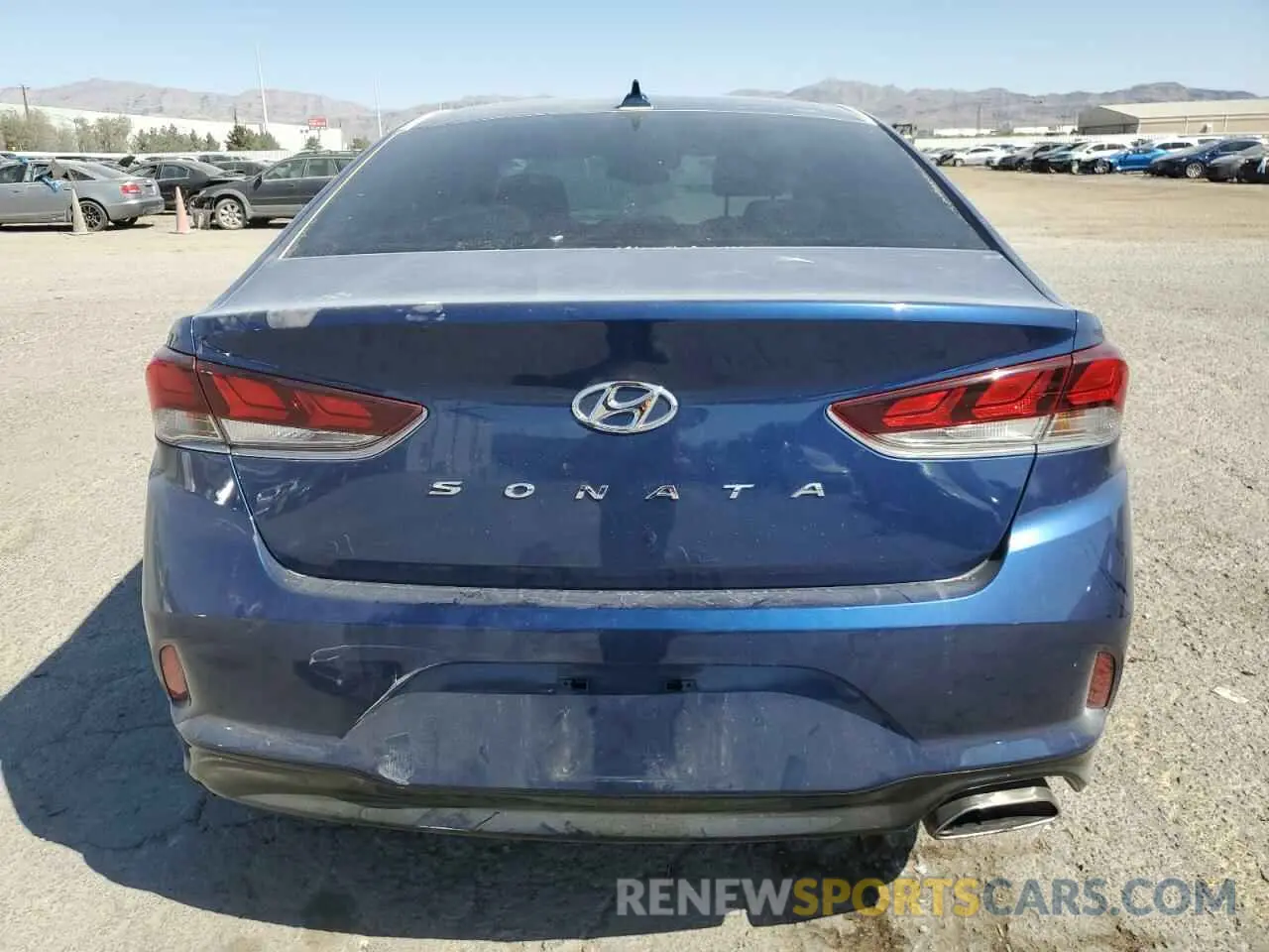 6 Photograph of a damaged car 5NPE34AF4KH807344 HYUNDAI SONATA 2019