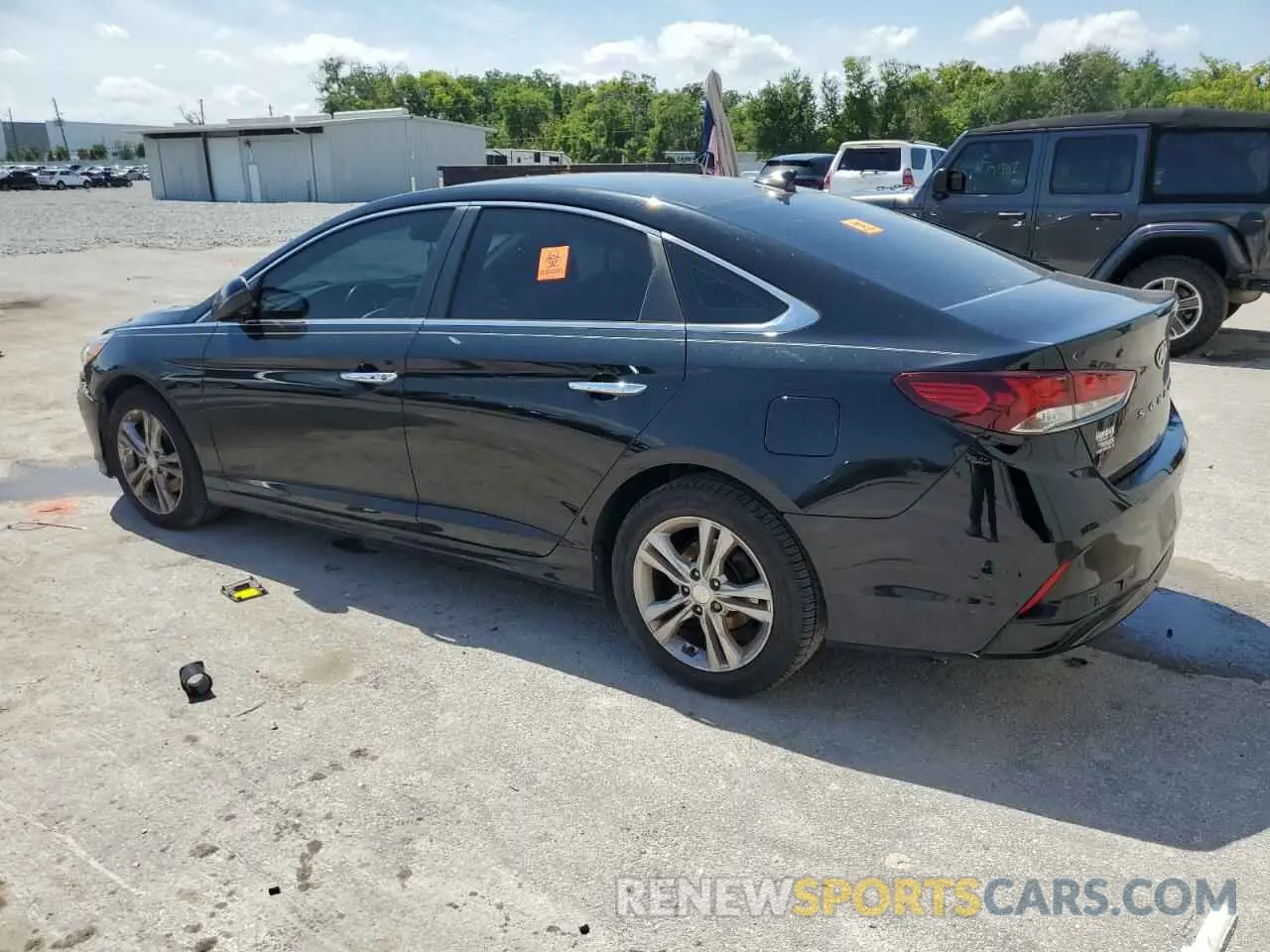 2 Photograph of a damaged car 5NPE34AF5KH753021 HYUNDAI SONATA 2019