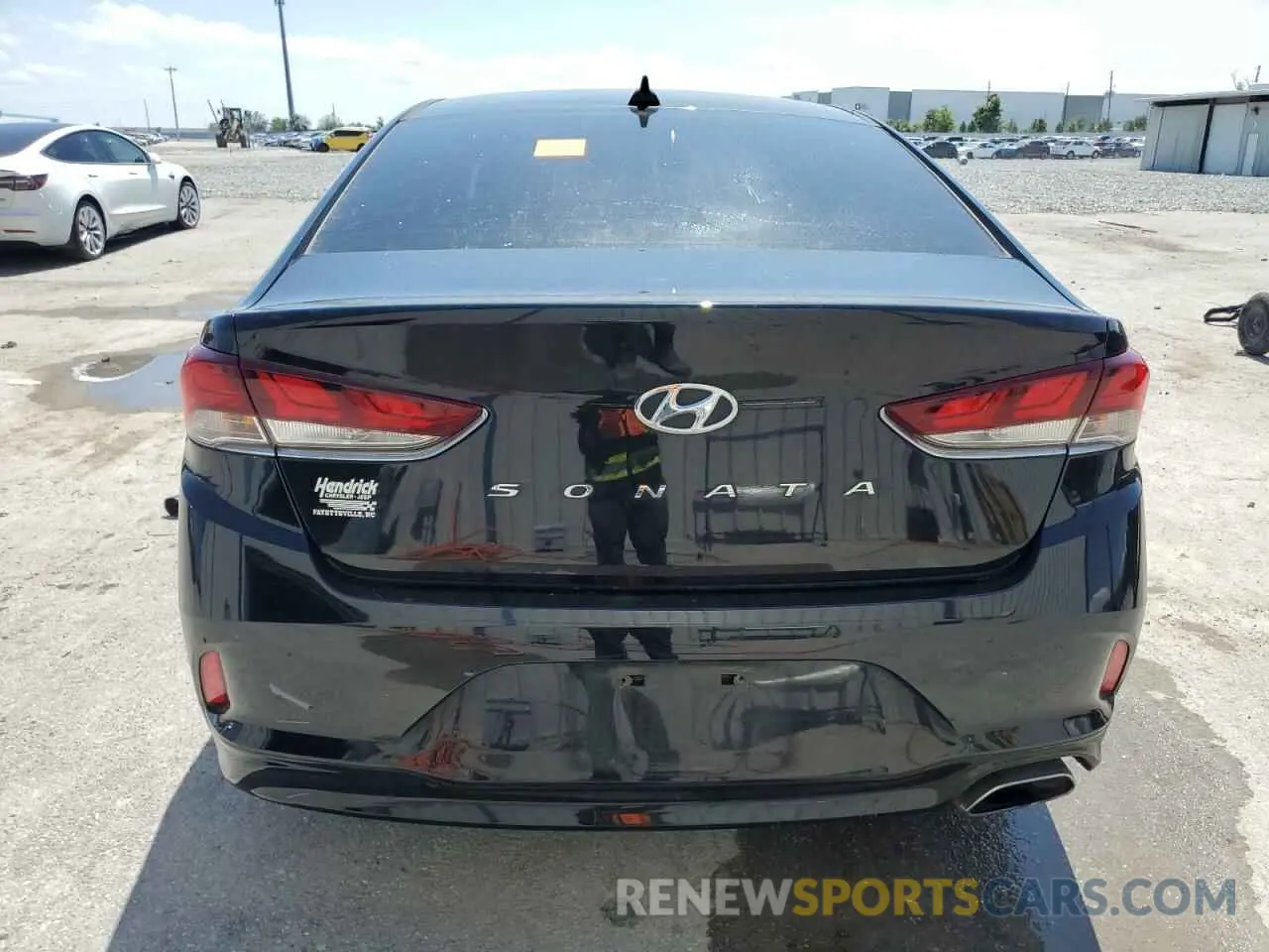 6 Photograph of a damaged car 5NPE34AF5KH753021 HYUNDAI SONATA 2019