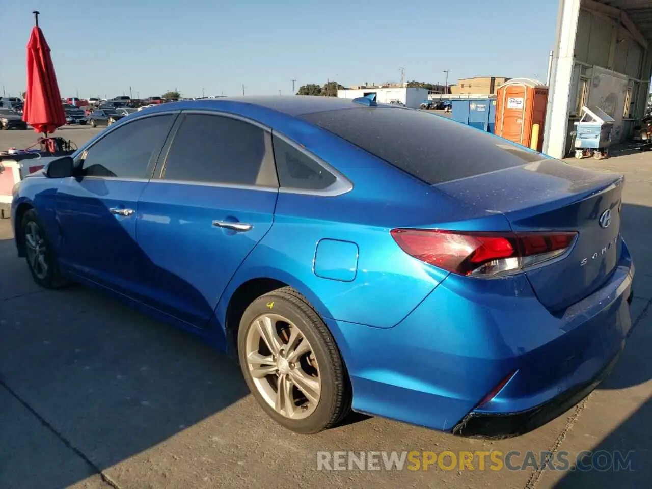 2 Photograph of a damaged car 5NPE34AF5KH777173 HYUNDAI SONATA 2019