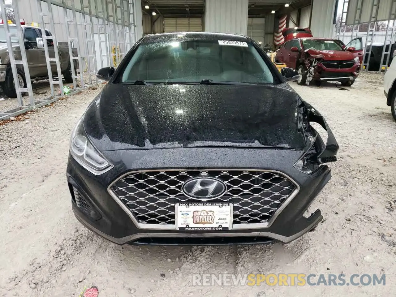5 Photograph of a damaged car 5NPE34AF6KH732341 HYUNDAI SONATA 2019
