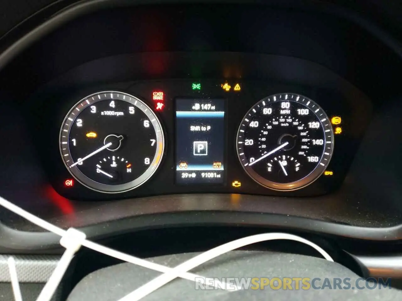 9 Photograph of a damaged car 5NPE34AF6KH732341 HYUNDAI SONATA 2019