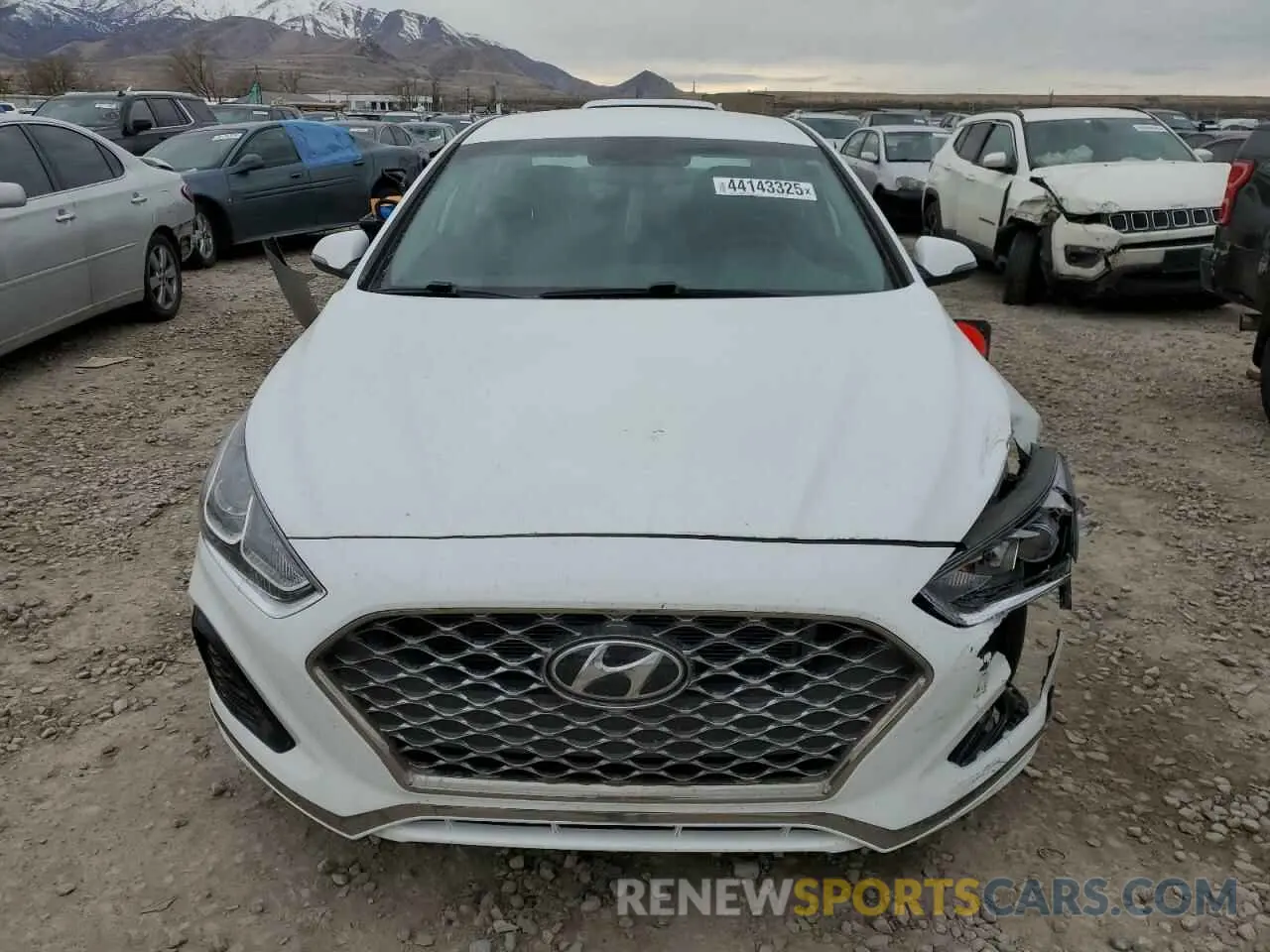 5 Photograph of a damaged car 5NPE34AF6KH740438 HYUNDAI SONATA 2019