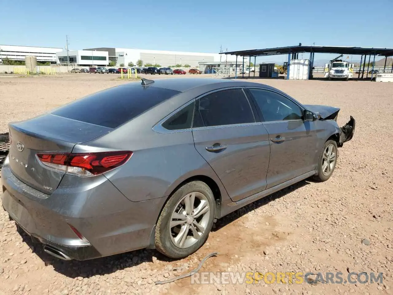 3 Photograph of a damaged car 5NPE34AF6KH750340 HYUNDAI SONATA 2019