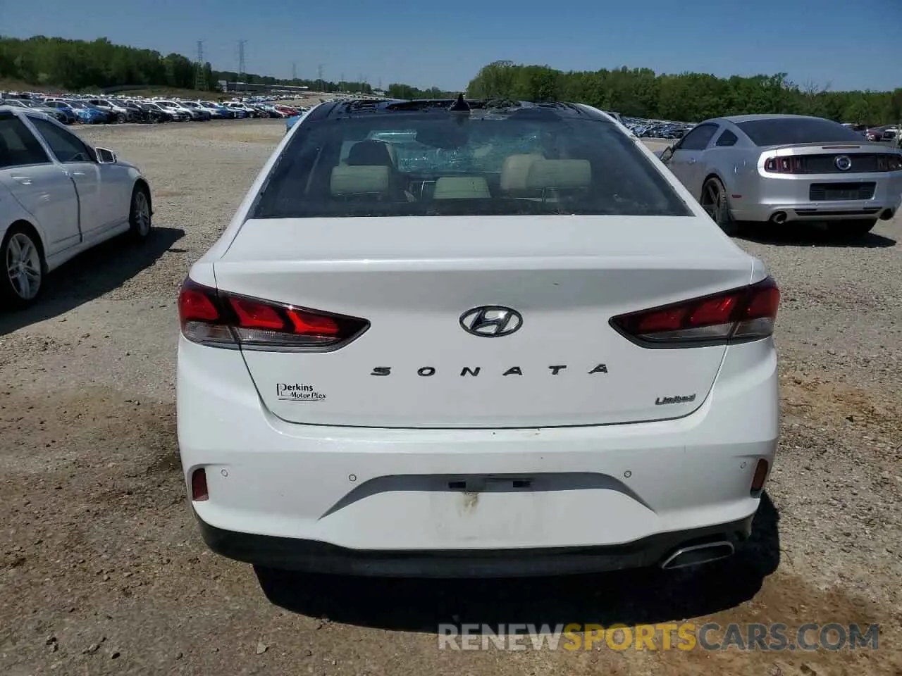 6 Photograph of a damaged car 5NPE34AF6KH753674 HYUNDAI SONATA 2019